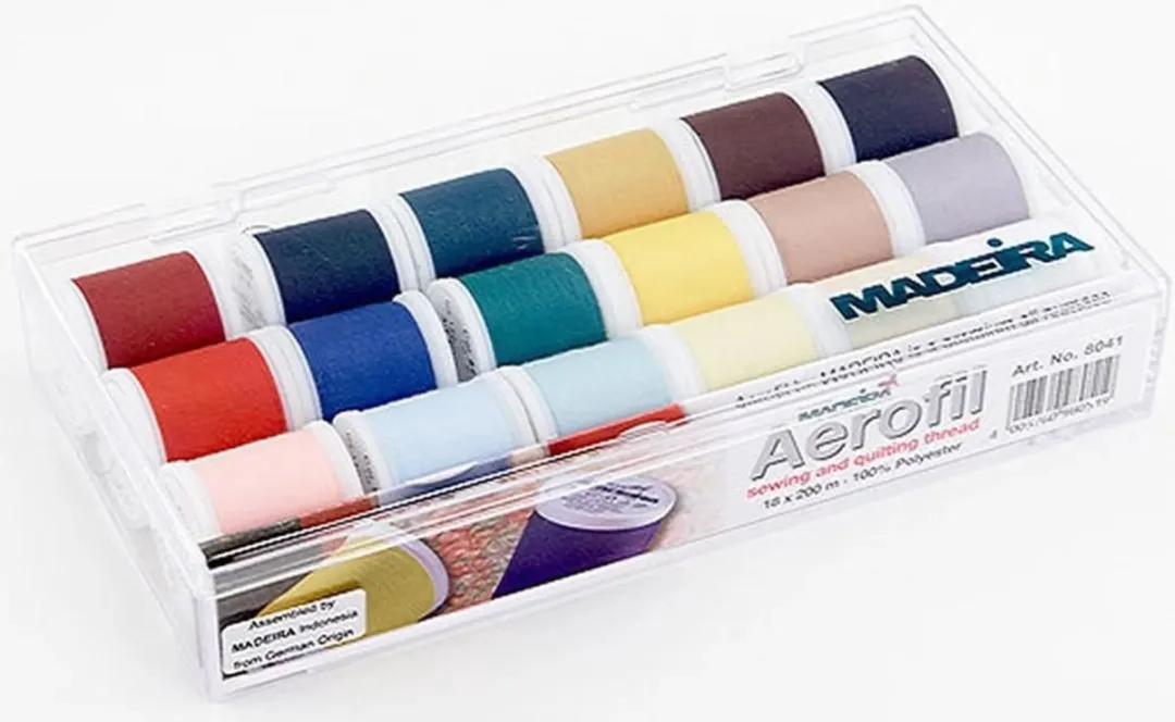 Madeira Aerofil nr.120 Naaigaren - 18x200m - Assortiment