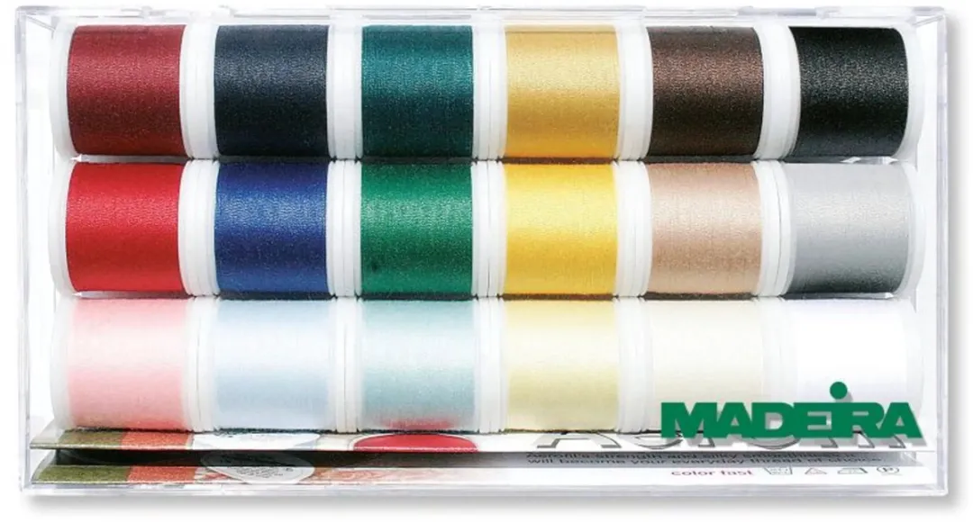 Madeira Aerofil nr.120 Naaigaren - 18x200m - Assortiment