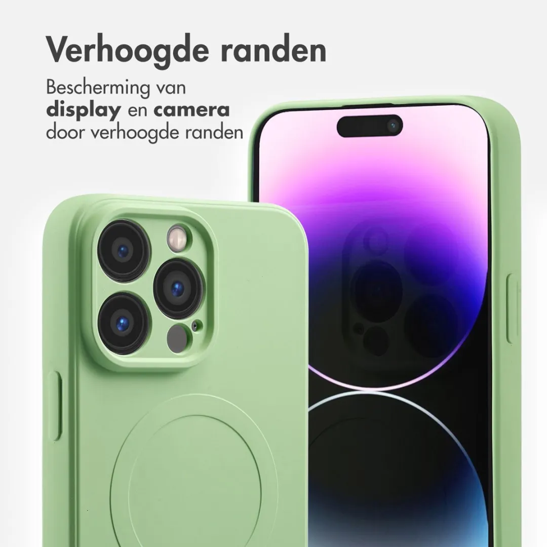 Imoshion Hoesje iPhone 14 Pro Max - Groen - MagSafe