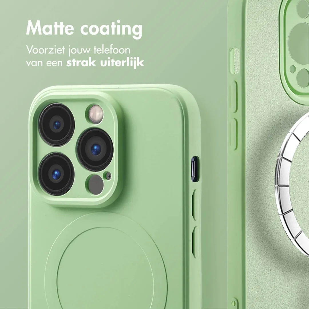 Imoshion Hoesje iPhone 14 Pro Max - Groen - MagSafe