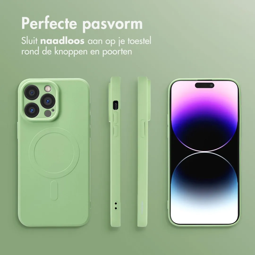 Imoshion Hoesje iPhone 14 Pro Max - Groen - MagSafe - afbeelding 6 van 6