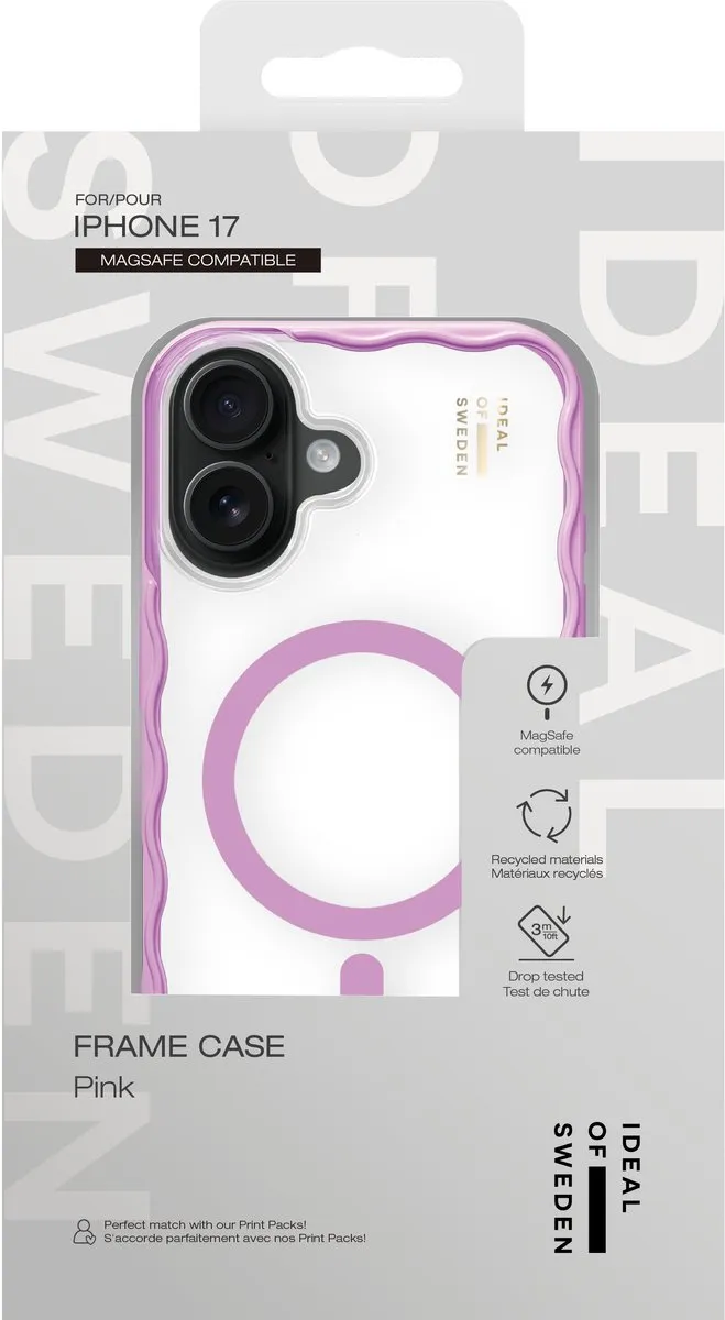iDeal of Sweden Frame Case Magsafe Pink IDFRCMS-I2561-51 - iPhone 17