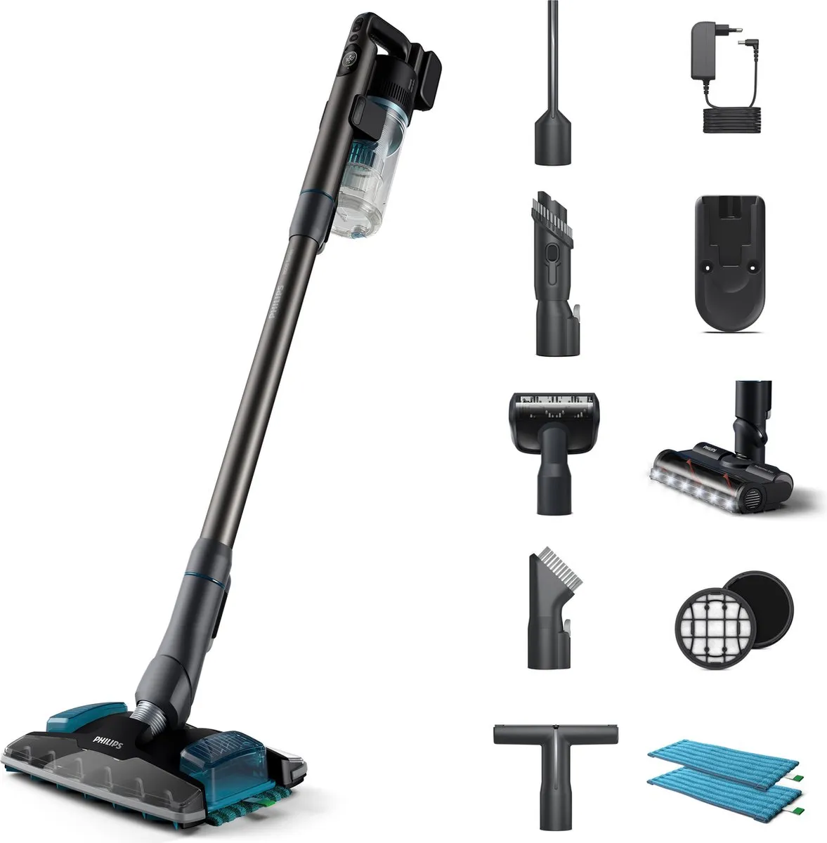 Philips Steelstofzuiger XC8057/01 HomeRun Aqua