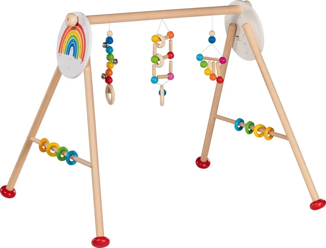 Goki Baby Gym Rainbow - 6 Speelelementen - Multikleuren