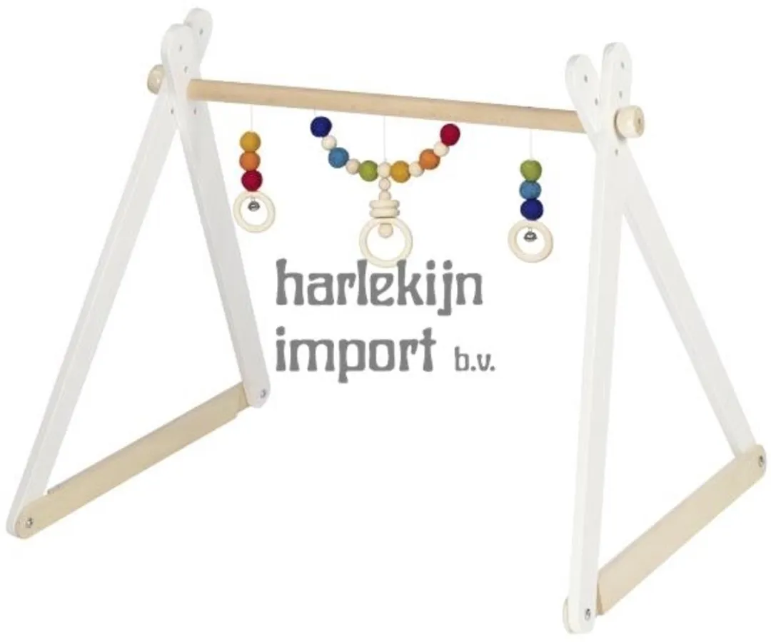 Goki Baby Gym Rainbow - 6 Speelelementen - Multikleuren