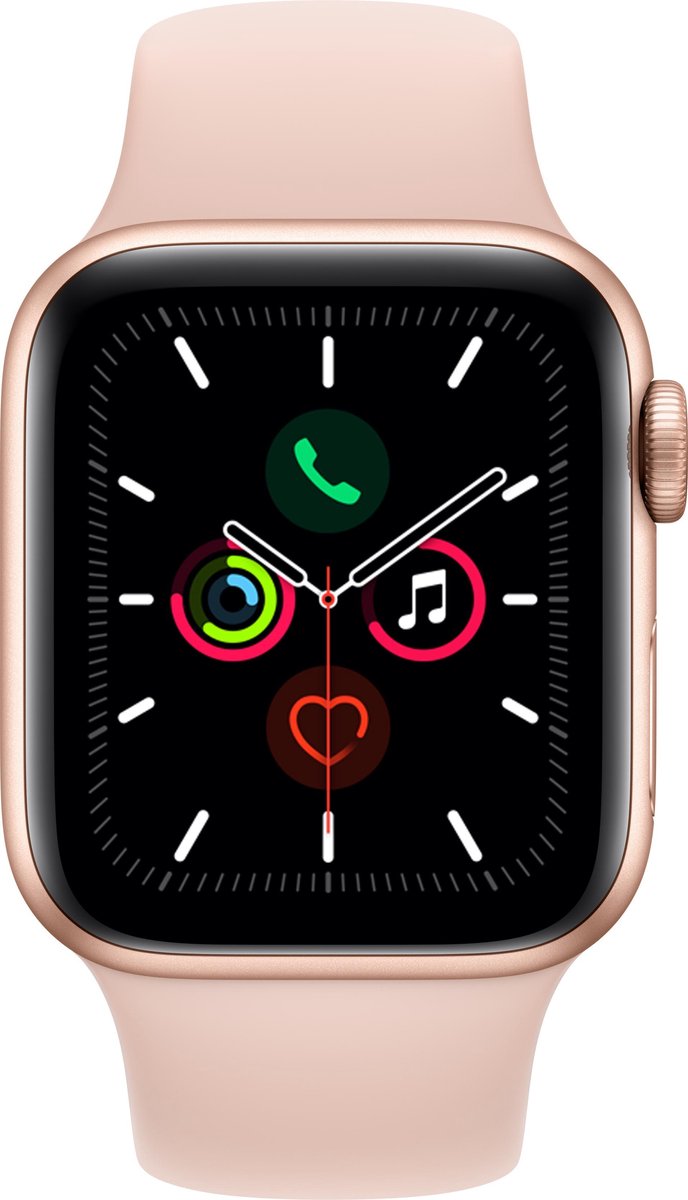 Apple Watch Series 5 - Smartwatch dames - 44 mm - Roze