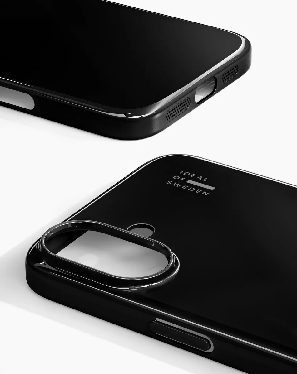 iDeal of Sweden iPhone 16 Slim Case MagSafe Glossy Black - IDSLCMS-I2461-280