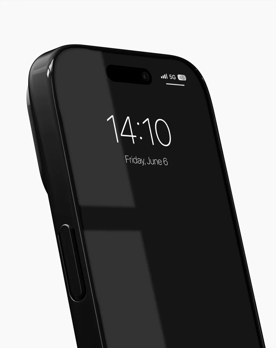iDeal of Sweden iPhone 16 Slim Case MagSafe Glossy Black - IDSLCMS-I2461-280