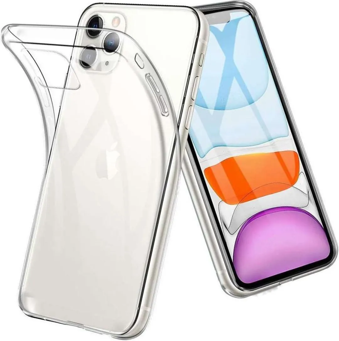 Just in Case Flexibel Hoesje iPhone 11 - Transparant