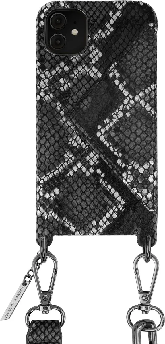 iDeal of Sweden Statement Necklace Case iPhone 11/XR - IDSPNSS21-I1961-282 - Zwart - afbeelding 6 van 6