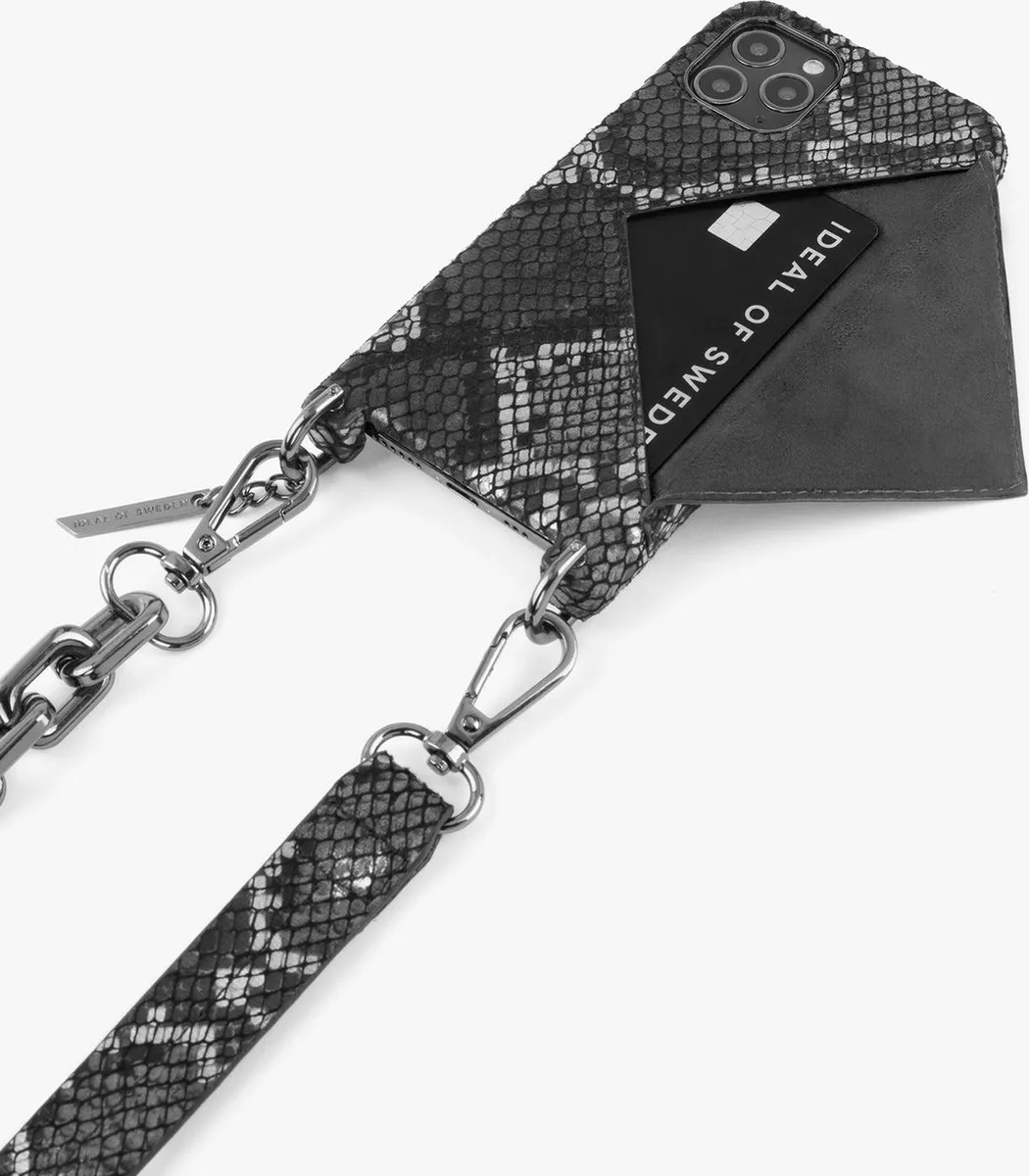 iDeal of Sweden Statement Necklace Case iPhone 11/XR - IDSPNSS21-I1961-282 - Zwart - afbeelding 4 van 6