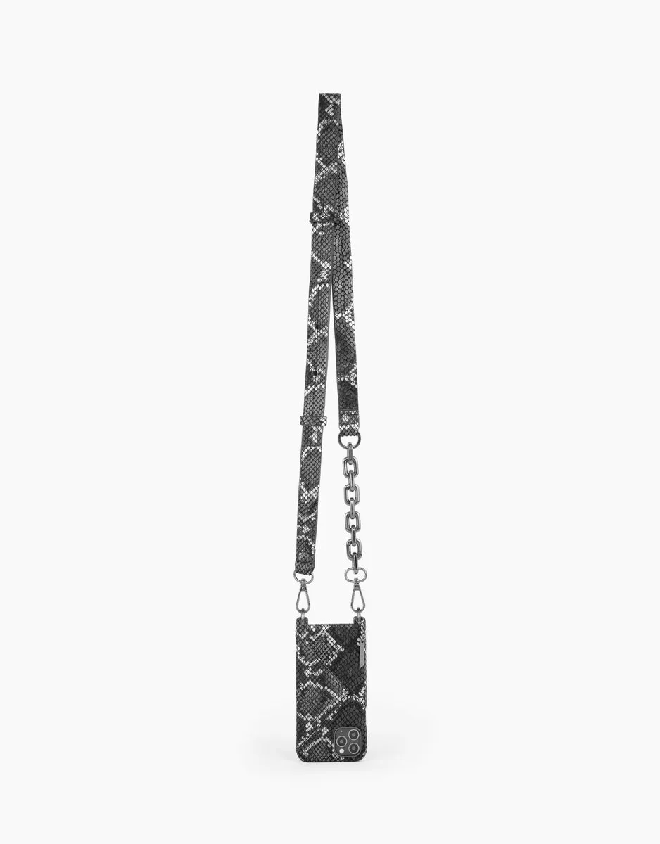 iDeal of Sweden Statement Necklace Case iPhone 11/XR - IDSPNSS21-I1961-282 - Zwart - afbeelding 3 van 6