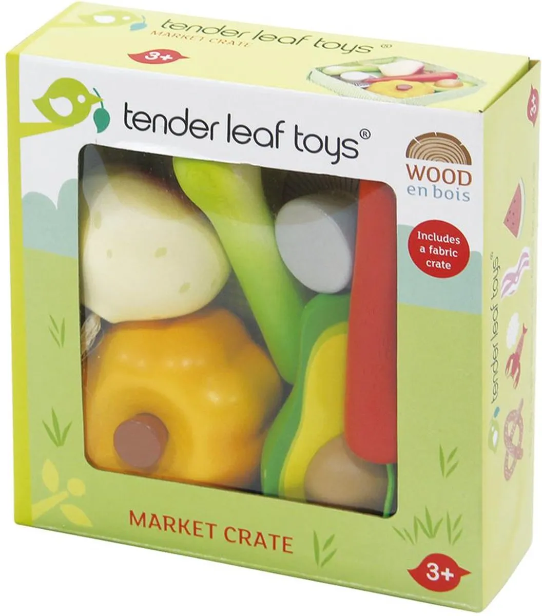 Tender Leaf Toys Groenten Mandje - Multicolor