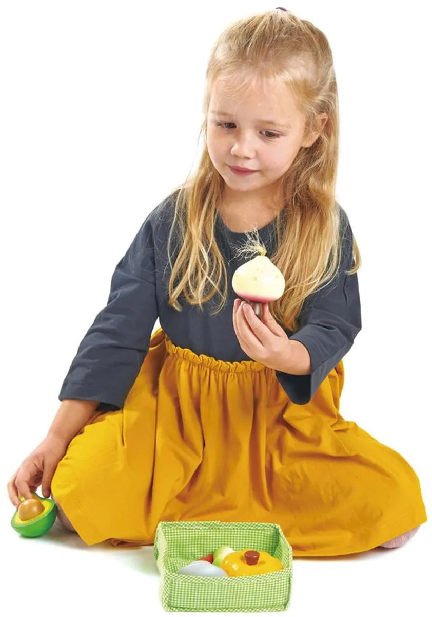 Tender Leaf Toys Groenten Mandje - Multicolor