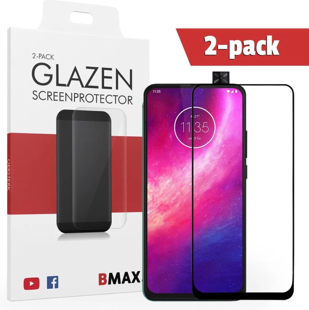 BMAX BM-63513523 Glas Screenprotector Motorola One Hyper