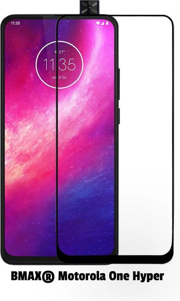 BMAX BM-63513523 Glas Screenprotector Motorola One Hyper - 2 Stuks