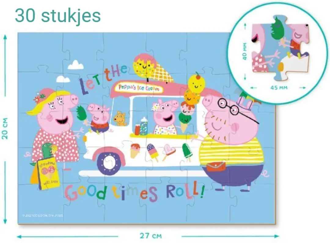 Dodo Toys Peppa Pig Puzzel 30 Stuks - Good Times