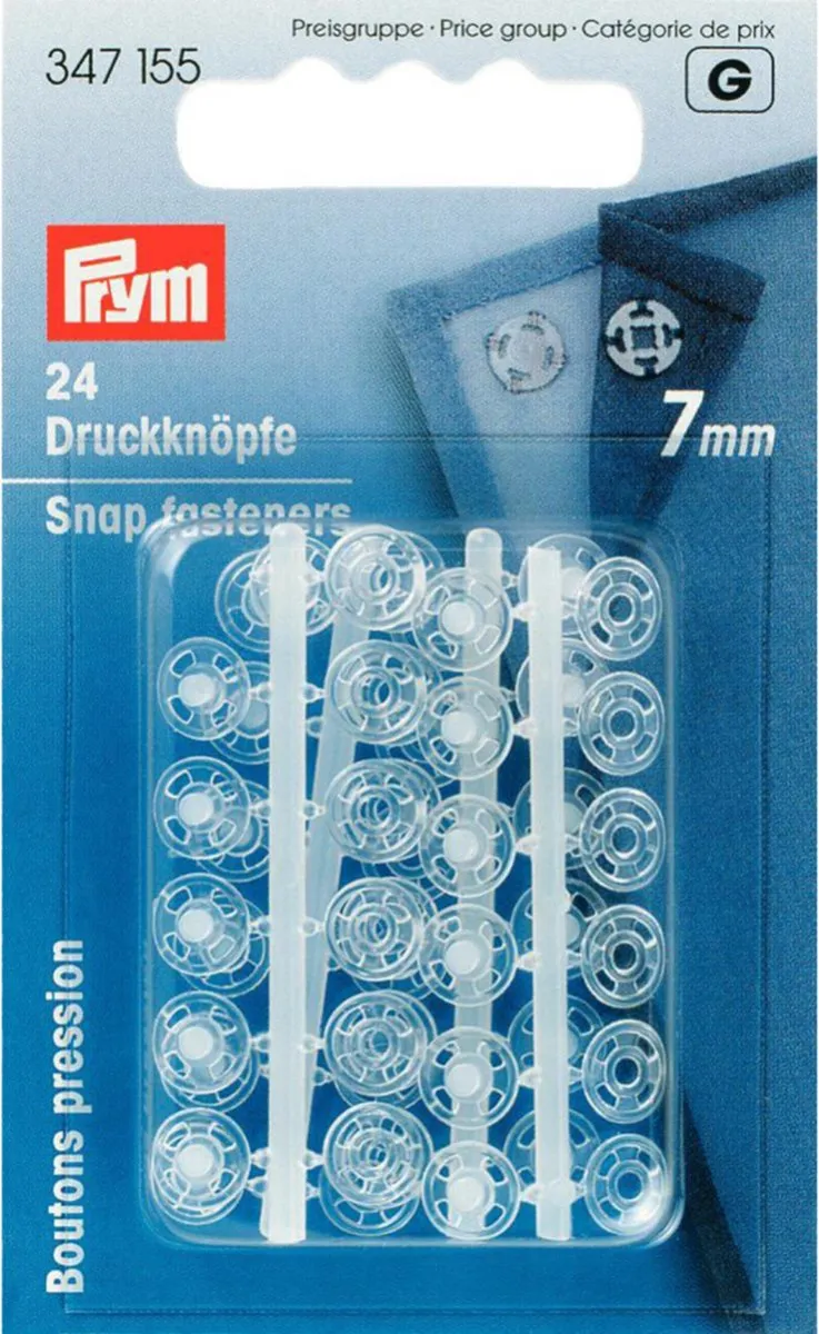Prym Aannaaidrukknopen 7mm