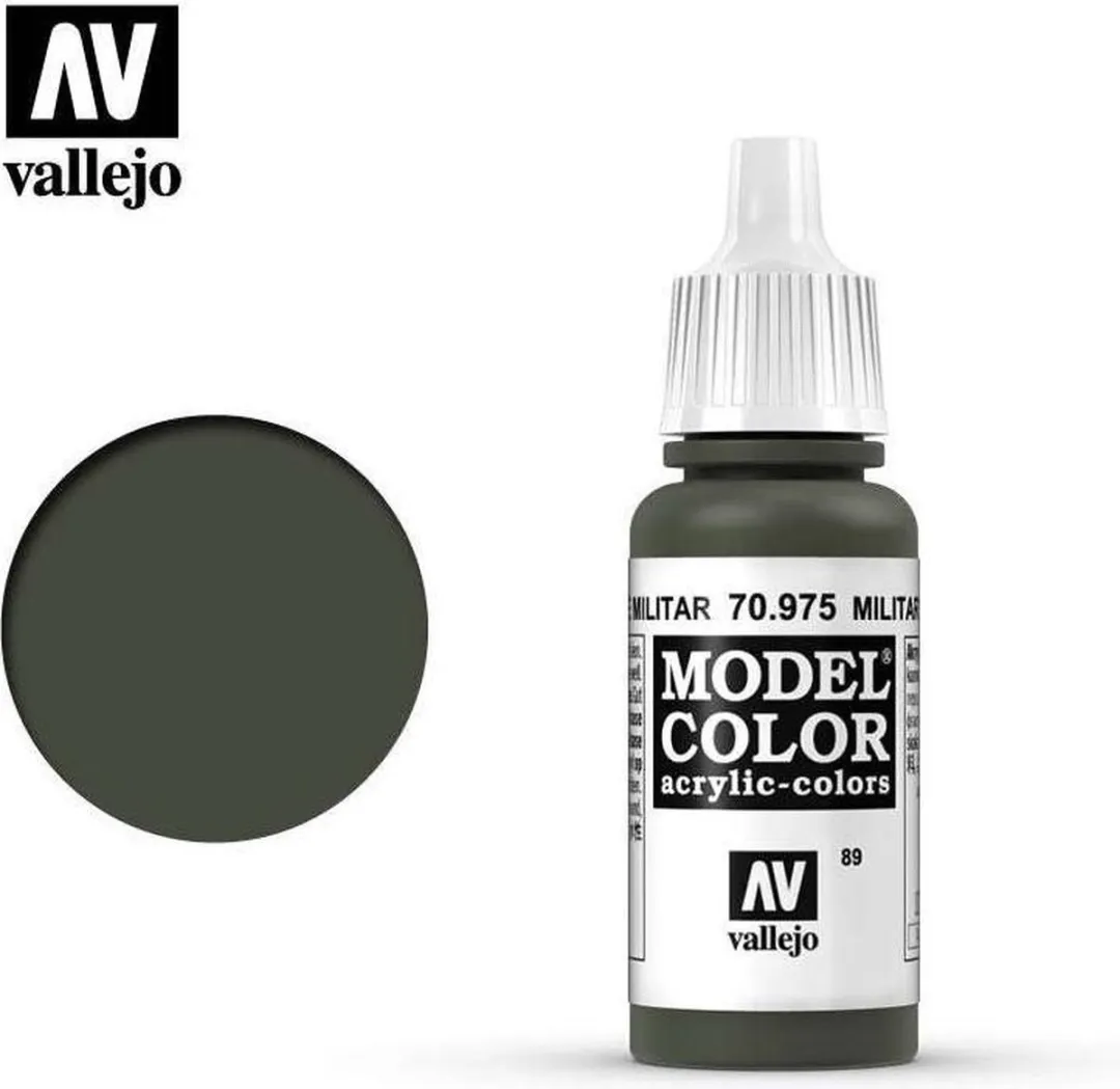 Vallejo Model Color Militair Green Acrylverf 17ml