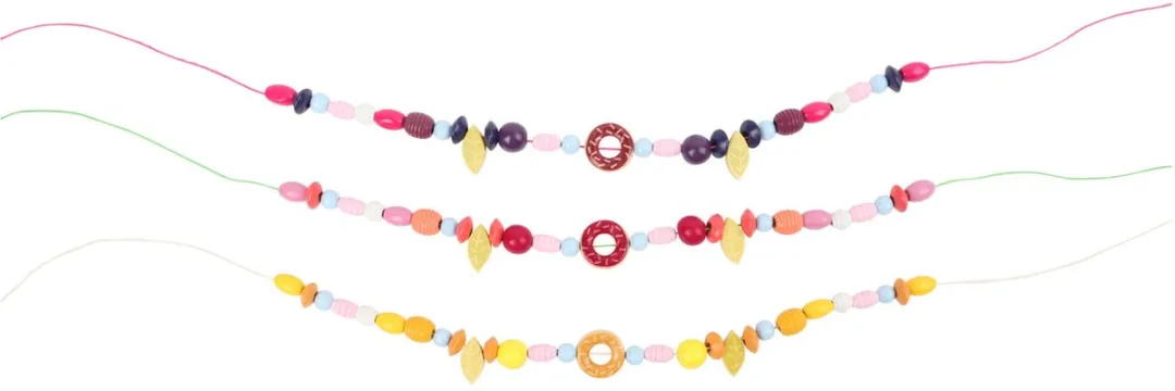 Small Foot Houten Kralen Sieraden Maken Cupcake - Multicolor