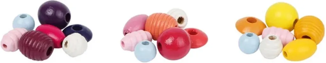 Small Foot Houten Kralen Sieraden Maken Cupcake - Multicolor