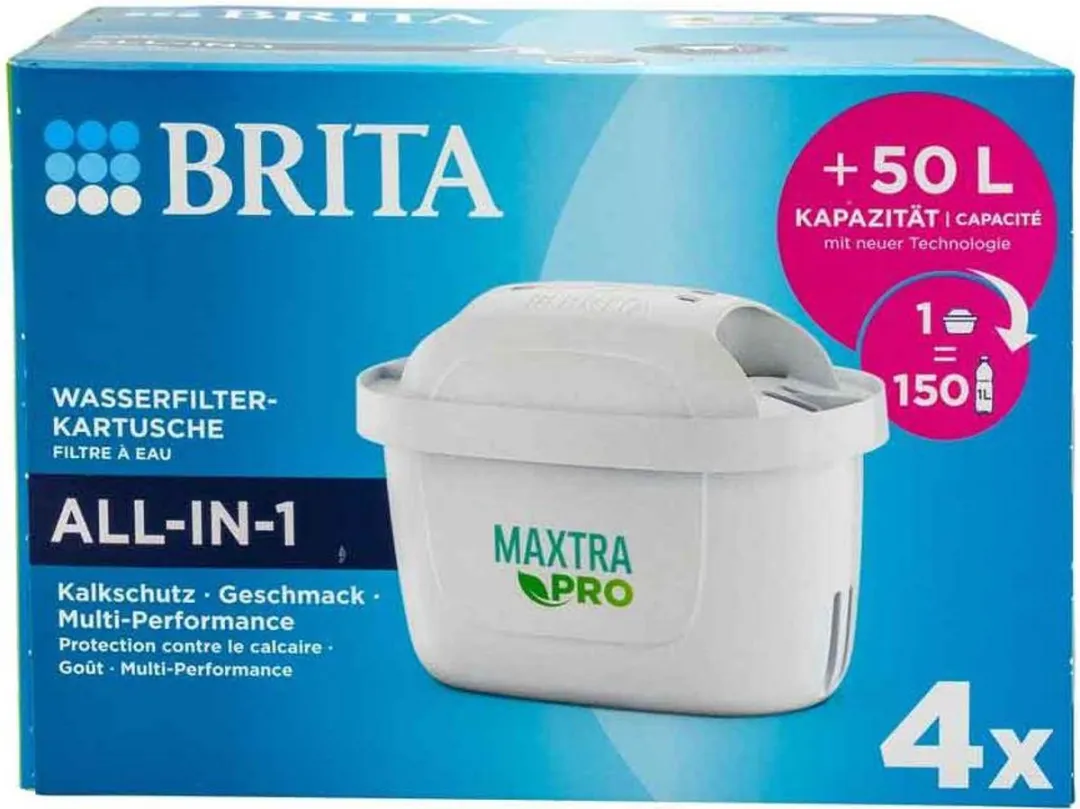 BRITA Maxtra Pro Pure 4er Waterfilter - 150L - Wit - afbeelding 6 van 6