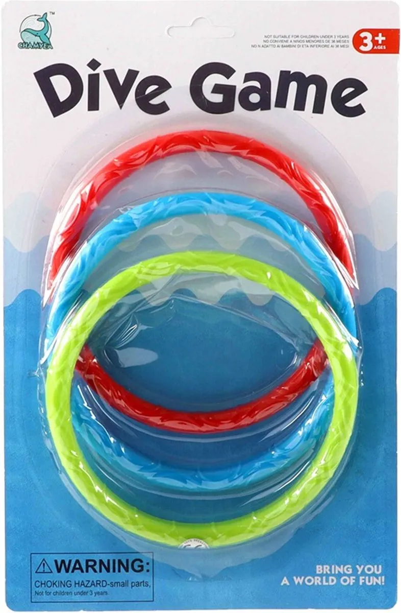 Jonotoys Gekleurde Duikringen