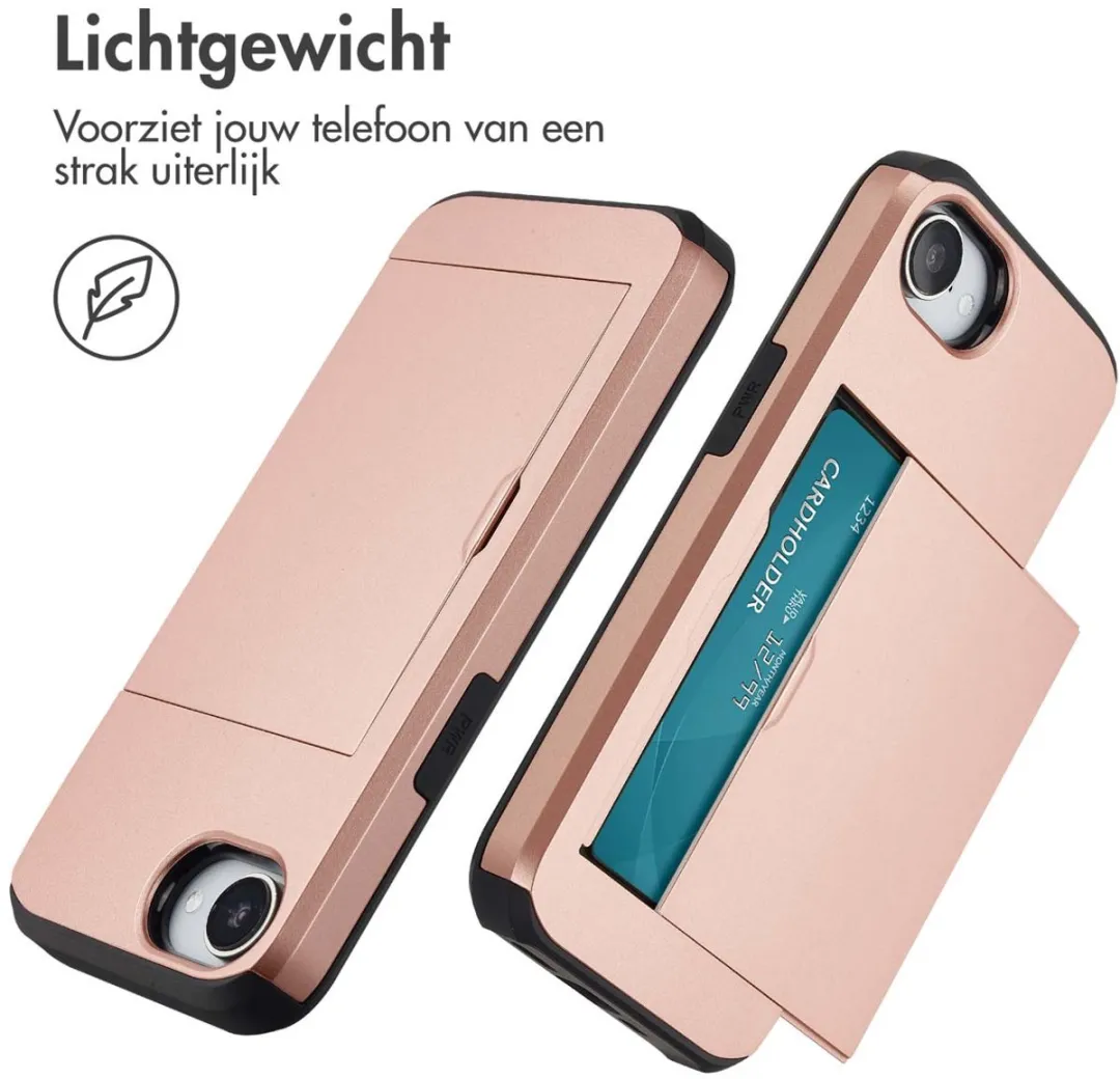 Imoshion Hoesje met Pasjeshouder iPhone 16e - Rosé Goud