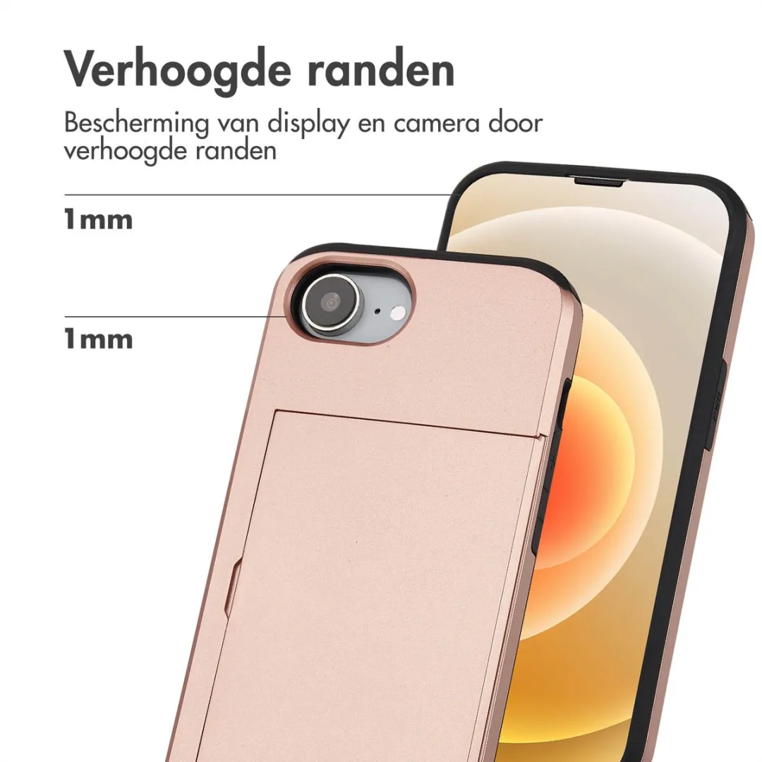 Imoshion Hoesje met Pasjeshouder iPhone 16e - Rosé Goud - afbeelding 6 van 6