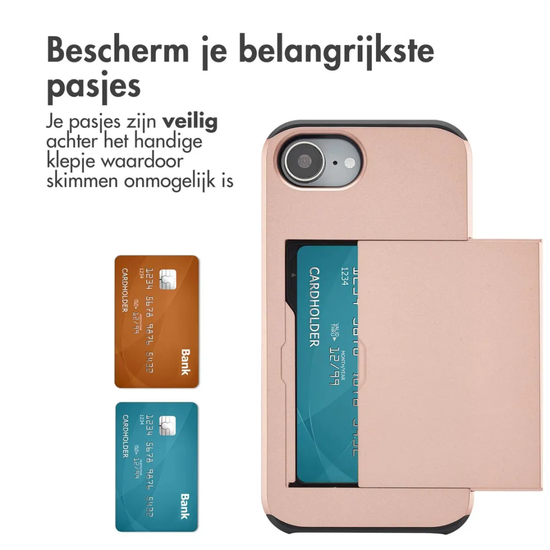 Imoshion Hoesje met Pasjeshouder iPhone 16e - Rosé Goud