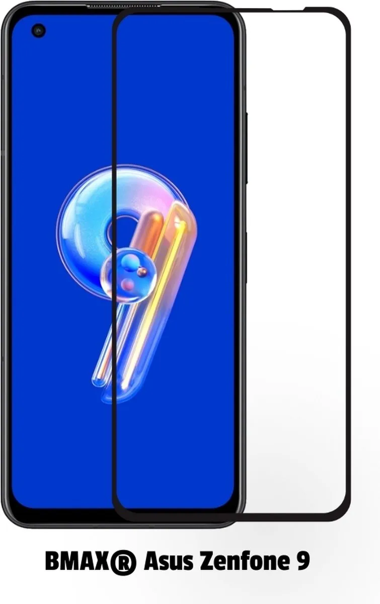 BMAX Screenprotector Asus Zenfone 9 - 2 Stuks - Zwart