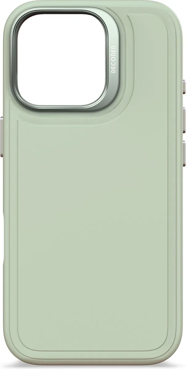 Decoded Siliconen Hoesje iPhone 16 Pro - Groen - MagSafe