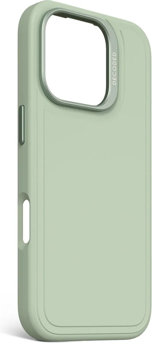 Decoded Siliconen Hoesje iPhone 16 Pro - Groen - MagSafe