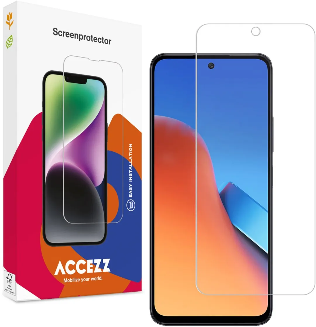 Accezz Screenprotector Xiaomi Redmi 12 - Gehard Glas