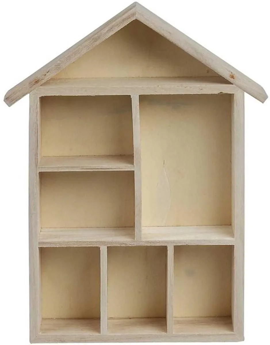 Creativ Company Houten Letterhuis 30x22x3,5cm