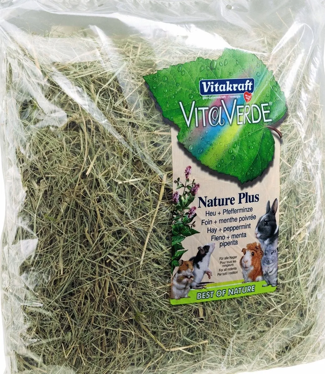 Vitakraft Vita Verde Hooi Pepermunt 500g