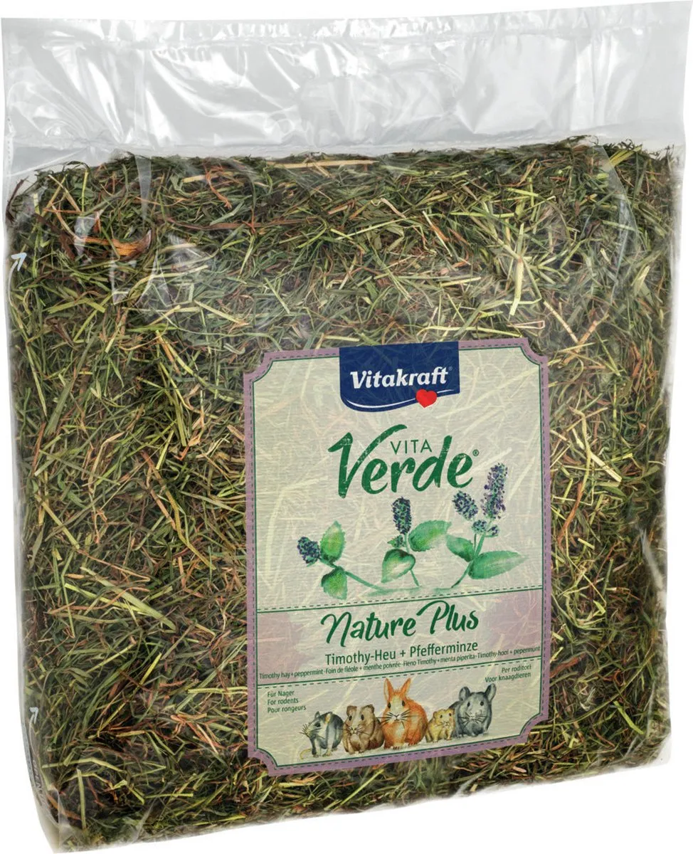Vitakraft Vita Verde Hooi Pepermunt 500g