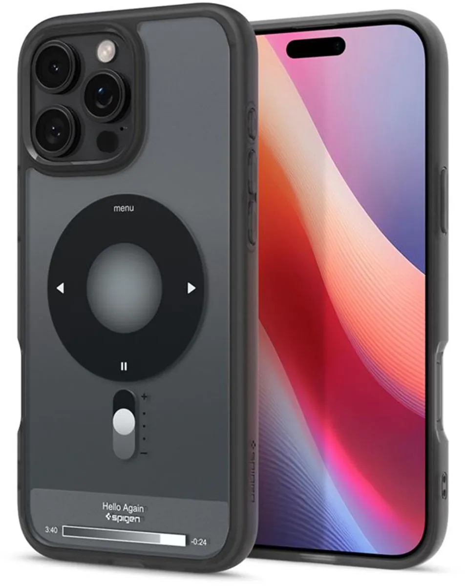 Spigen Ultra Hybrid MagFit ACS08384 Hoesje - iPhone 16 Pro - Zwart