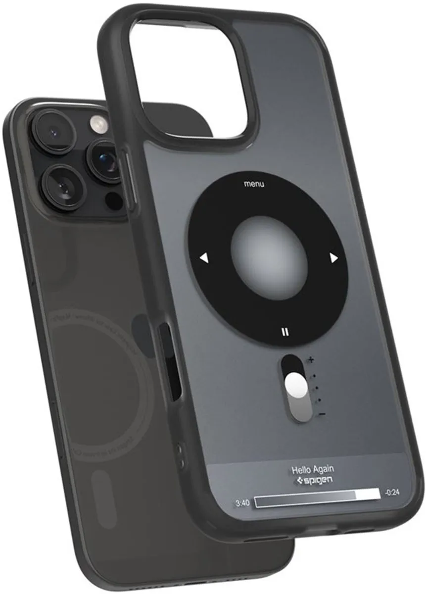 Spigen Ultra Hybrid MagFit ACS08384 Hoesje - iPhone 16 Pro - Zwart