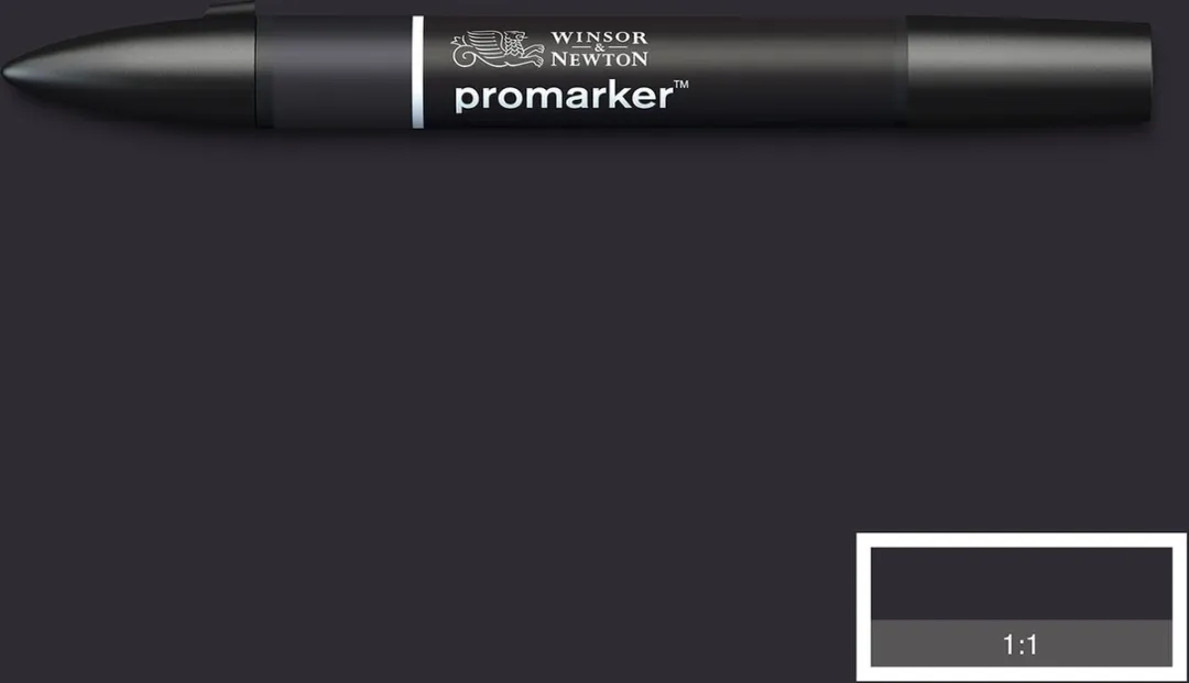 Winsor & Newton Promarker XB Zwart - Professionele Alcoholmarker