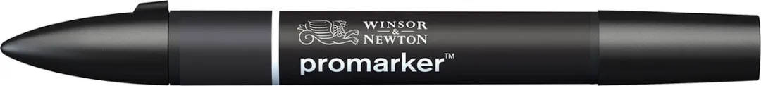 Winsor & Newton Promarker XB Zwart - Professionele Alcoholmarker