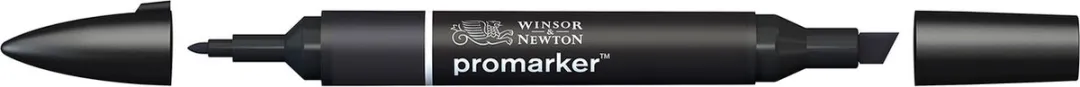 Winsor & Newton Promarker XB Zwart - Professionele Alcoholmarker