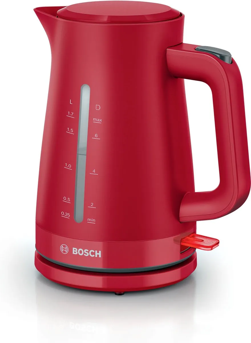 Bosch TWK3M124 MyMoment Waterkoker - 1.7L - 2400W - Rood