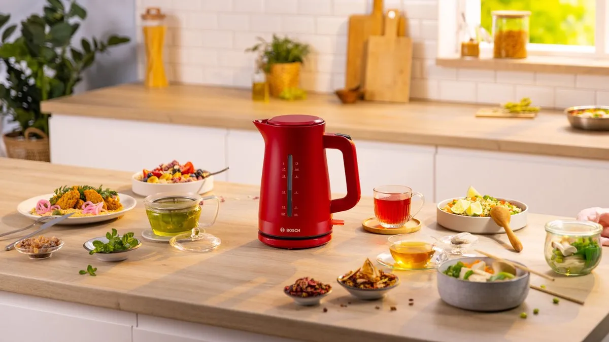 Bosch TWK3M124 MyMoment Waterkoker - 1.7L - 2400W - Rood