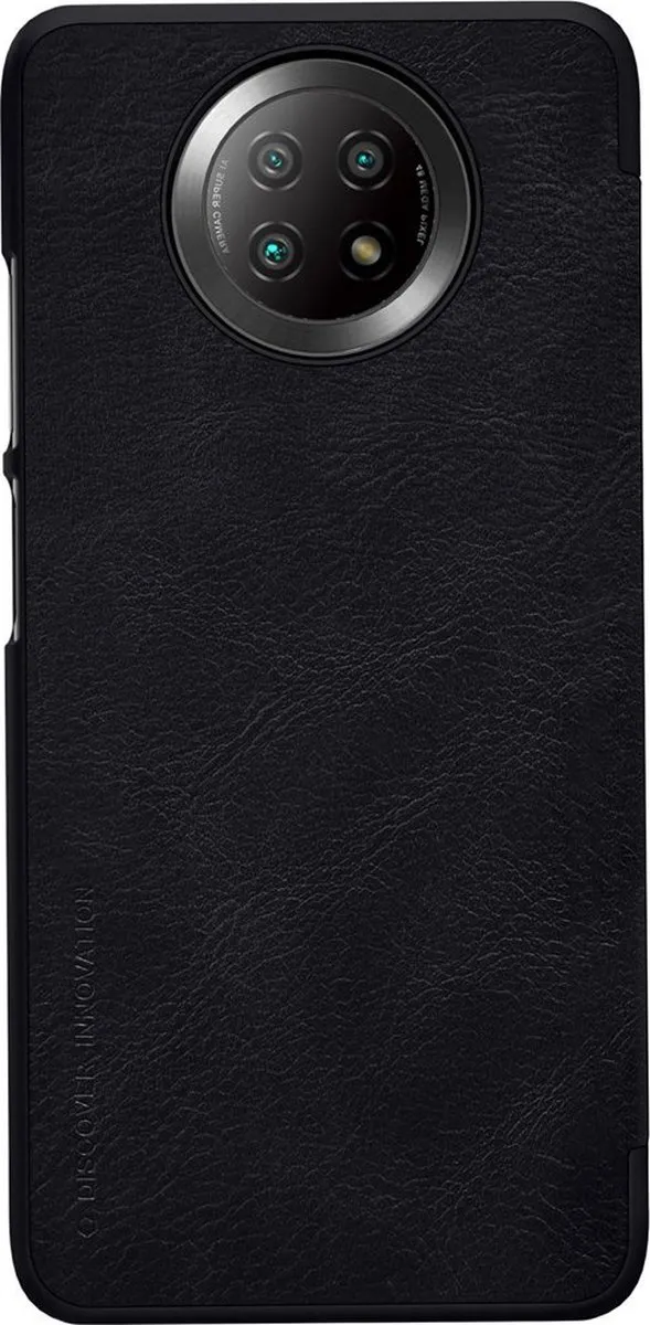 Nillkin Qin PU Leather Book Case Xiaomi Redmi Note 9T - Zwart - afbeelding 6 van 6