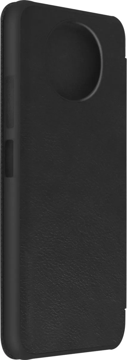 Nillkin Qin PU Leather Book Case Xiaomi Redmi Note 9T - Zwart