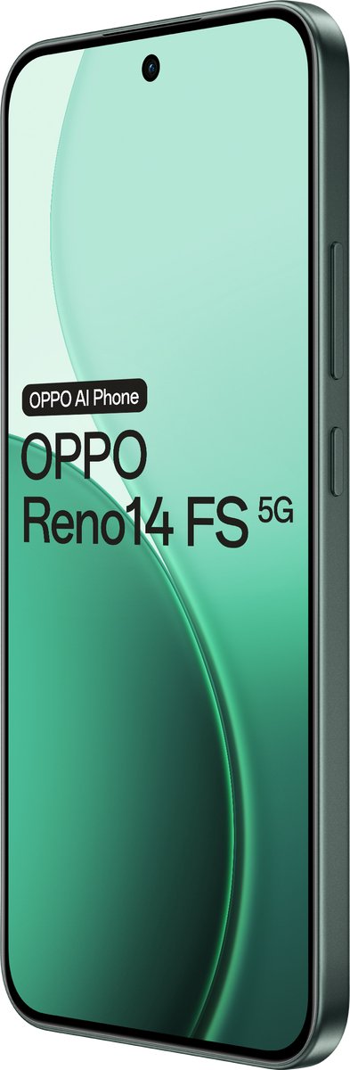 OPPO Reno14 FS 5G 12+512GB Luminous Green - Extra Garantie