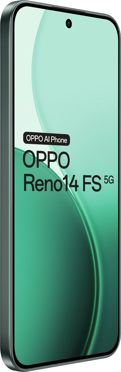 OPPO Reno14 FS 5G 12+512GB Luminous Green - Extra Garantie