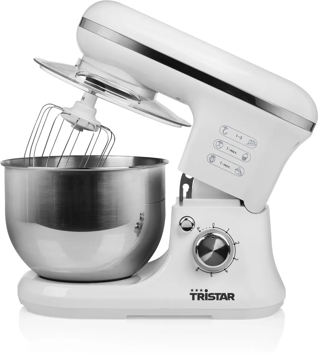 Tristar MX-4817 Keukenmachine - 1200W - 6 Programma's - Wit