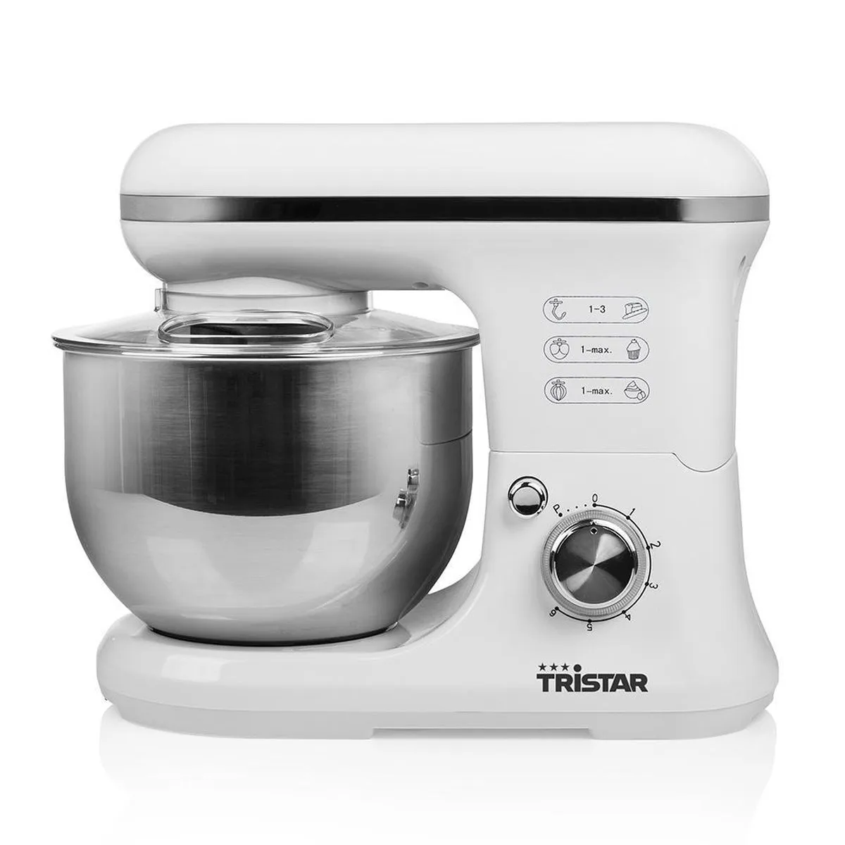 Tristar MX-4817 Keukenmachine - 1200W - 6 Programma's - Wit
